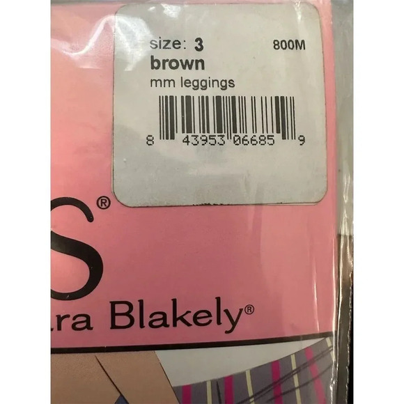 Assets by Sara Blakely Marvelous Mama Lucky Brown Leggings 3 Pregnancy Panel - Picture 3 of 6